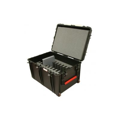 Lap-Porta 10 Ruggedized Transporter for 10 Laptops - Black